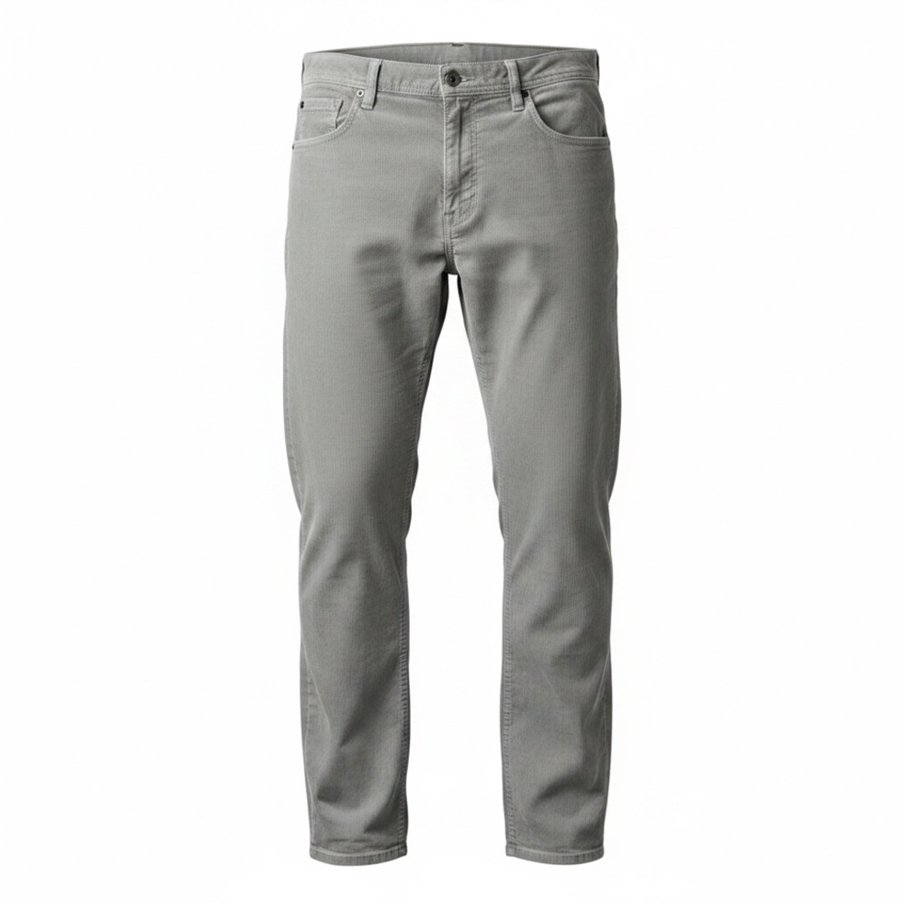 Calvin Klein Jeans Men's Grey Slim Fit Corduroy Pants Size 36